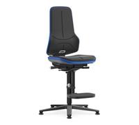 Bimos Bimos Chaise haute Neon Skintec Flexband bleu assise 590-870 mm technologie synchronisée Quantité:1