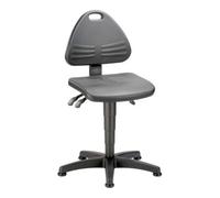 Bimos bimos Isitec avec patins et mousse PU noire hauteur d'assise 430-600 mm Quantité:1