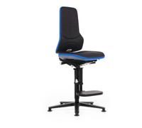 Bimos bimos Neon chaise haute rembourrage tissu Flexband bleu assise 590-870 mm technique synchrone Quantité:1