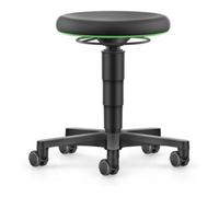 Bimos bimos Tabouret pivotant mousse intégrale hauteur d'assise 450 - 650 mm avec roulettes Quantité:1