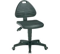 BIMOS Chaise d’atelier pivotante ISITEC rouleaux mousse intégrale noir 430-60...