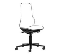 Bimos Chaise d'atelier pivotante Neon rouleaux sans élément rembourrage gris 450-620 m Quantité:1
