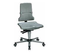 Bimos Chaise d'atelier pivotante Sintec C rouleaux polypropylène gris 430-580 mm BIMOS Quantité:1