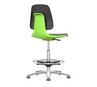 Bimos Labsit siège haut sur patins Bimos, 520-770 mm, Supertec, coque d'assise vert Quantité:1