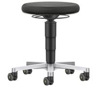 Bimos bimos ESD tabouret à roulettes, tissu noir, hauteur d'assise 450-650 mm Quantité:1