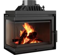 BImSchV 2 HKI Insert de cheminée en Fonte Simple Gauche 8 KW Ø 150 mm