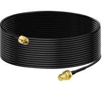 Bin Cable RP-SMA Rallonge Antenne WiFi 5m Adaptateur de RP-SMA Mâle à Femelle RG174 pour Extension Telesurveillance Routeur WiFi Caméra Sécurité IP Carte Réseau sans Fil Mini PCI Express PCIE(Q1196)
