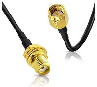 Bin Câble SMA 3 m Rallonge Antenne 5G 4G LTE GSM GPS Adaptateur de SMA Male à Femelle Câble Coaxial RG174 pour Routeur Mobile Gateway Modem 4G Camera Radioamateur Récepteur ADS-B RTL-SDR, 2 pcs