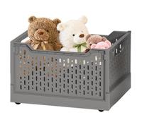 Bin de rangement enroulable avec roulettes : d'organisateur pliable durable, conteneur de livres | Cadre léger compact Fonction de mobilité facile, support multifonction pour le bureau