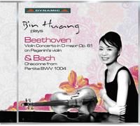Bin Huang – Concerto Pour Violon / Plays Beethoven & Bach – Import – Dynamic