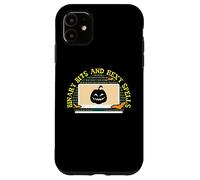 Binary Bats and Hexy Spells Programmateur Effrayant Halloween Coque pour iPhone 11
