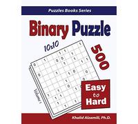 Binary Puzzle: 500 Easy to Hard (10x10)