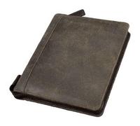 Bind 15503 - organiseur personnel, aspect vintage en cuir fendu lavé, marron, env. 24,5 × 20 × 4 cm, avec calendrier de rendez-vous A5 1W = 2S (toujours à partir de septembre avec l'année suivante)