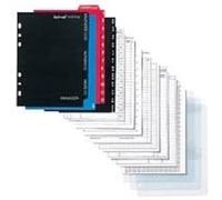 Bind B25134 System Start Fiches intercalaires à carreaux pour gestion d'agenda Avec feuilles de notes, comptes rendus, adresses Format A5