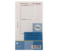 BIND B260220 - Calendrier A6 - Année 2020, 1 semaine sur 2 pages, agenda avec système