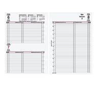 BIND B550323 Recharge pour agenda journalier A5, calendrier 2023, 1 jour/1 page, agenda avec système, calendrier pour planificateur système bind et planificateur standard