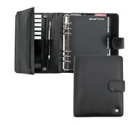 Bind managerplaner a5-cuir-noir