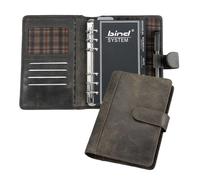 bind Planificateur système 10101 DIN A6, cuir, marron