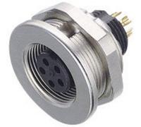 binder 09-0416-00-05 Cosse cylindrique mâle embase femelle Nombre total de pôles: 5 Série (connecteur rond): 712 1 pc(s)