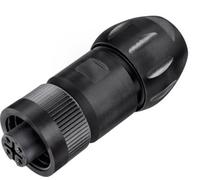 binder 99 4218 300 07 Connecteur circulaire subminiature femelle, droit Nombre total de pôles: 6 + PE 1 pc(s)