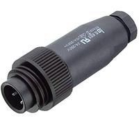 BINDER 99-4221-00-04 Connecteur Circulaire, série 693, Prise, 4 Contacts, Broche, vis, Support de câble (1 pièce)