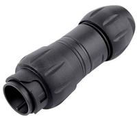 binder 99 6489 000 05 Cosse cylindrique mâle mâle, droit Nombre total de pôles: 4 + PE 1 pc(s)