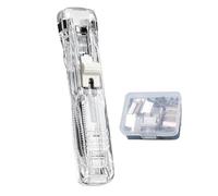 Binder Clip Stapler, 45 Sheets Capacity Fastener, Travel Stapler