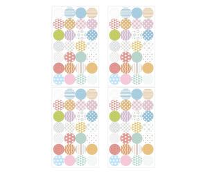 Binder Hole Protector Stickers - Round Adhesive Labels | Paper Reinforcement Circles for Sheets with File Repair, Drafting Notes, Priced Tags, School Supplies, Office Documents, Home Paperwork Use