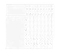 Binder Pages - 20 Pieces Binder Accessories | Sticker Backing Paper for Artists, Scrapbookers, Students, DIY Enthusiasts, Craft Projects, Scrapbooking, Label Making, Home Art Studio Supplies