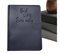 Binder Planner - A6 Lightweight Long Lasting Organizer Book, Personal Planner with Durable Binding, Daily and Weekly Organizer, Stationery Accessory, Planners Binder for Men Women Teens and Family