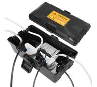 Bindokun Boite Etanche Electrique Exterieur, IP54 Extérieur Boitier de Câbles Etanche (25.5 x 12.5 x 9.5 cm), Boîte de Distribution Extérieure Etanche pour Protéger les Rallonges, Les Multiprises