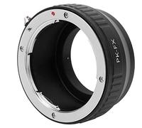 Bindpo Anneau Adaptateur de Monture d'objectif PK-FX,convertisseur de lentille Mise au Point Manuelle en Alliage d'aluminium pour Objectif PK pour Appareil Photo sans Miroir FX