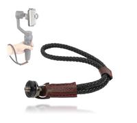 Bindpo Dragonne d'appareil photo, dragonne de sécurité en cuir PU sangle de poignet réglable avec adaptateur 1/4 po pour ONE X2/pour 2