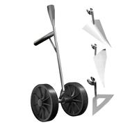 Bine De Jardin pour - High-Performance Plantation Outil Sol Aérateur, Sturdy, Lightweight, avec Double Roues, Binette Jardinage Hommes Maris Pères | Multipurpose Outdoor Indoor Utility