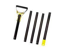 Binette à boucle en acier inoxydable avec poignée ergonomique pour désherber efficacement le jardin et la culture du sol