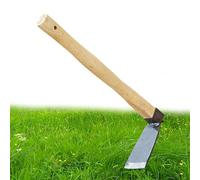 Binette à main, petit outil de culture avec poignée en bois | binette à main pour homme et femme, pour l'extérieur, jardin, pelouse, cour, balcon, terrasse