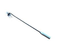 Binette d'artefact de désherbage déracinée, outils de jardin, houe en acier, outils de ferme, petite houe desserrer le sol, légumes sauvages Cgrtmt3 (C, taille unique)