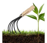 Binette de jardin - Binette de jardin - Binette et cultivateur - Pour le jardinage, le désherbage, le travail du sol - Outil de calcul robuste