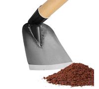 Binette de jardin en acier au manganèse pour enlever les mauvaises herbes | Outil à main Fourche à creuser le sol pour la maison