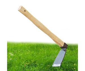 Binette de Jardinage - Râteau de Jardinage avec Un Manche en Bois - Binette pour Culture de Sol | pour Adultes Hommes Femmes Jardin Pelouse Cour Arrière-Jardin Balcon Terrasse