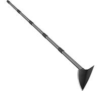 Binettes de Jardin, 182cm Binettes de Outil de Jardin Hoe de Jardin Triangulaire avec Lame Tranchante pour Creuser, Désherber, Couper et Perdre de la Terre avec Poignée en Métal avec Longueur Réglable