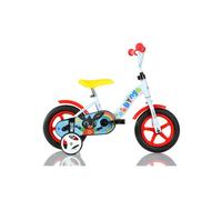 BING 10"" vélo pour enfants adapté aux enfants de 2 à 4 ans pour une taille entre 78 et 90 cm avec accessoires bleu