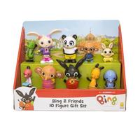 Bing Lot de 10 Figurines et Amis, Figurines, Bleu