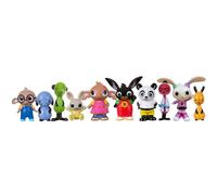 Bing - Lot de 10 Figurines et Tous Ses Amis dans Un Seul Paquet - avec Ces Figurines, Vous Pouvez recréer Toutes Les scènes de la série Populaire pour Enfants Jouets