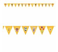 Amscan 9911886 - Fanion Bannière Bing Bunny Papier Décoration d'anniversaire pour enfants - 330 cm