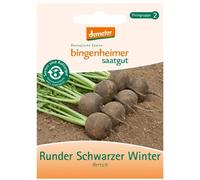 Bingenheimer Saatgut - Radis rond noir d'hiver - 3,5g