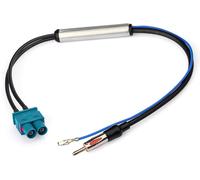 Bingfu Amplificateur De Signal Antenne Radio Voiture Stéréo Fm Am Câble Adaptateur Fakra Z Vers Prise Din 30Cm Pour Véhicule Autoradio Radio Stéréo Unité Récepteur