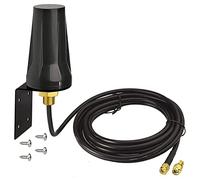 Bingfu Antenne 4G LTE 3G GSM Extérieur SMA Mâle 5 dBi MIMO Étanche | Fixation Murale, Câble à Faible perte 3 m, Omnidirectionnelle, pour Routeur 4G, Box SIM, Modem, Caméra, Passerelle Cellulaire