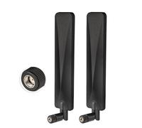 Bingfu Antenne 4G LTE 3G GSM RP-SMA Mâle 9 dBi MIMO Omnidirectionnel | Compatible avec Routeur Sans Fil, Box SIM, Modem, Caméra Chasse, Point d'accès