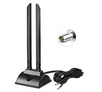 Bingfu Antenne 4G LTE 3G GSM TS9 Mâle 6 dBi MIMO Base Magnétique Câble 2 m